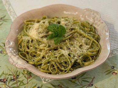 Pasta with Pistou Sauce